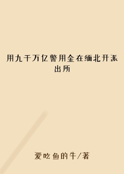 用九千万亿警用金在缅北开派出所